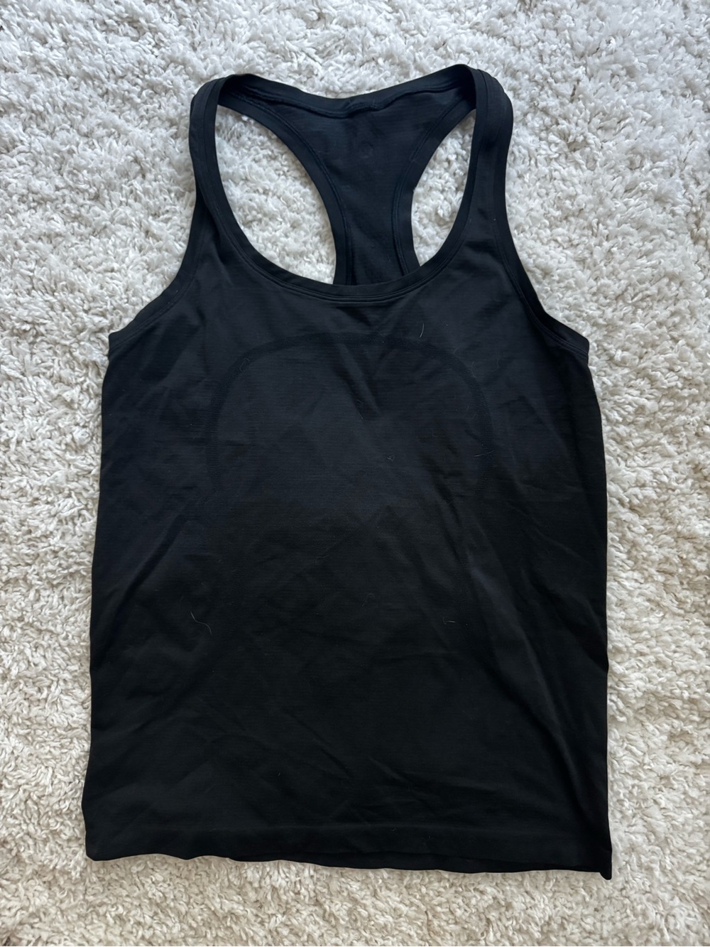 lululemon Classic Black Racerback Tank